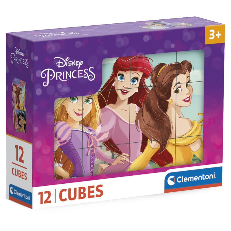 disney princesses cube puzzle 12pcs
