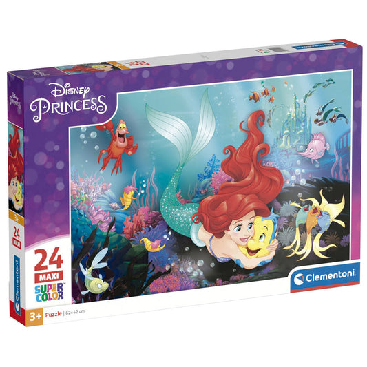 disney's little mermaid maxi puzzle  24 pieces