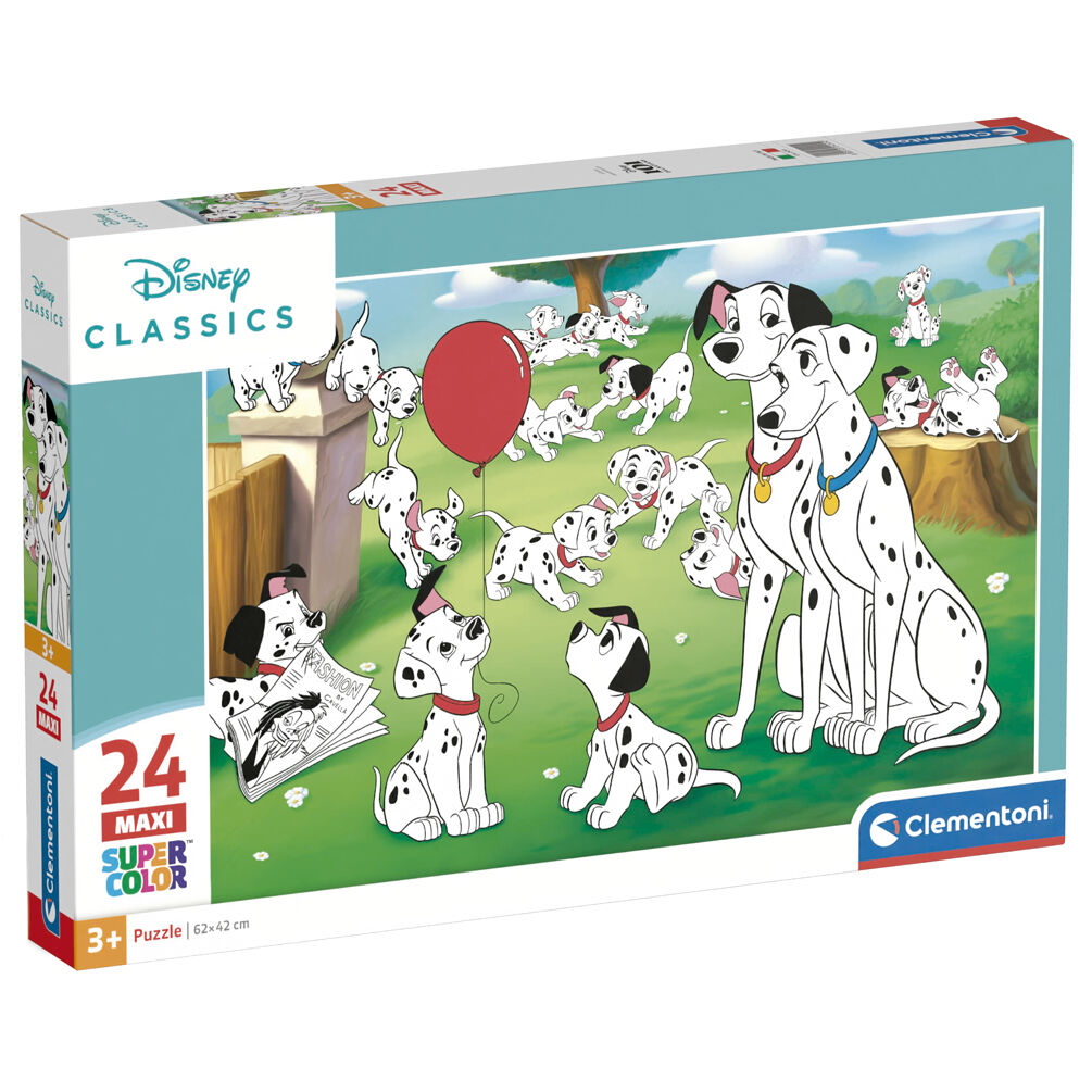 disney 101 dalmatians maxi puzzle 24 pieces