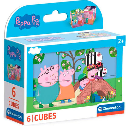 peppa pig cube puzzle 6pcs