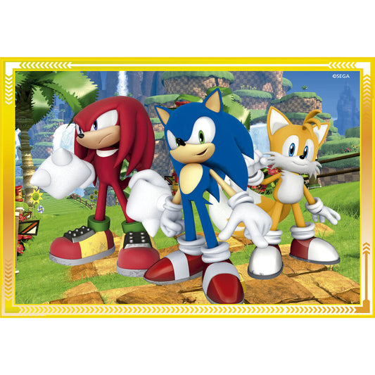Puzzle Sonic the Hedgehog 12 16 20 24 Teile
