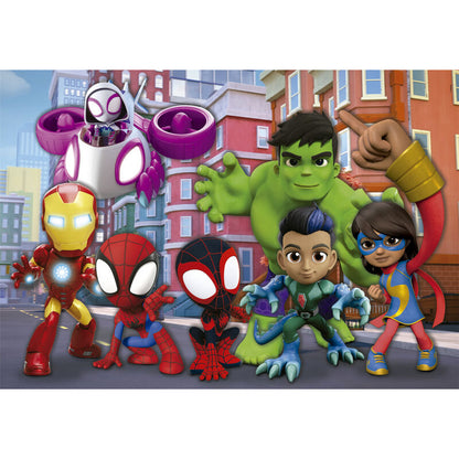 Puzzle maxi Marvel di Spiderman e i suoi fantastici amici 24 pezzi