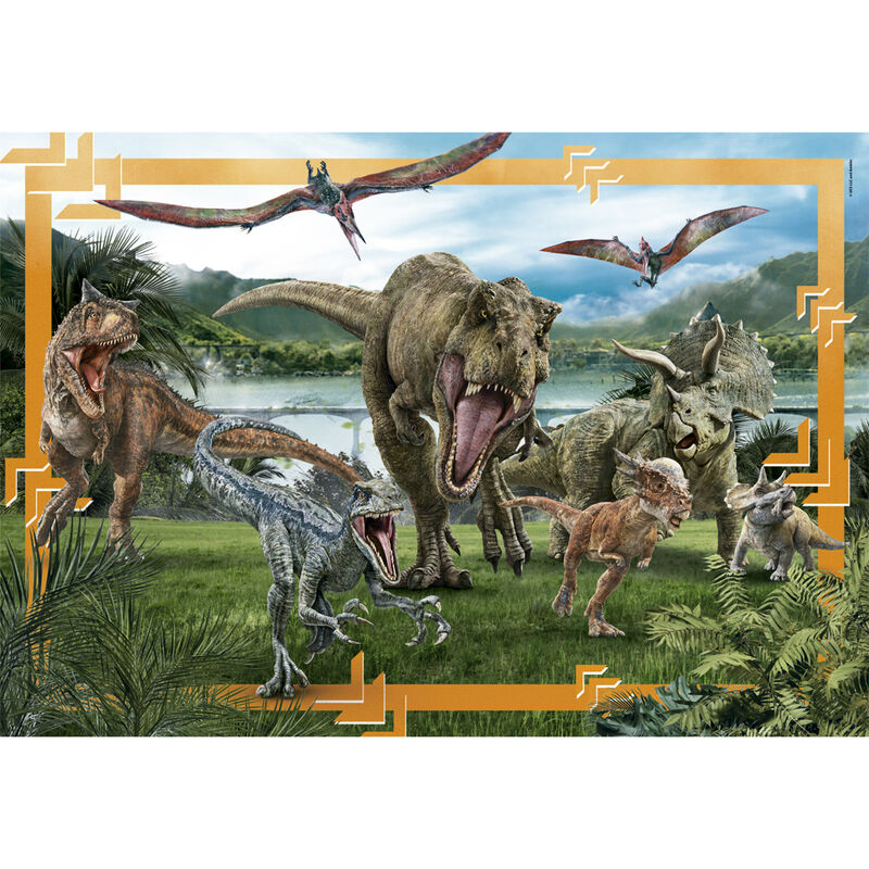 Puzzle Jurassic World maxi 104 elementy