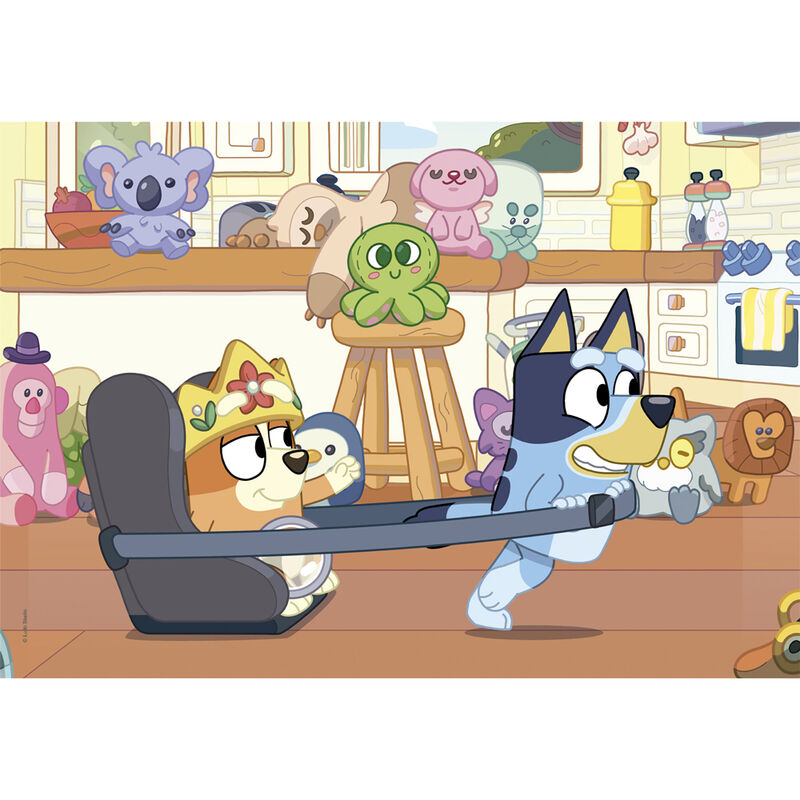 Bluey Puzzle 2x60pcs