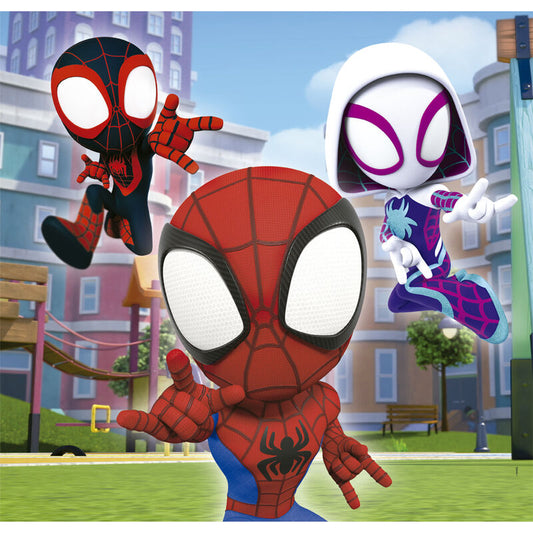 Puzzle Spidey and His Amazing Friends Marvel 3x48pcs