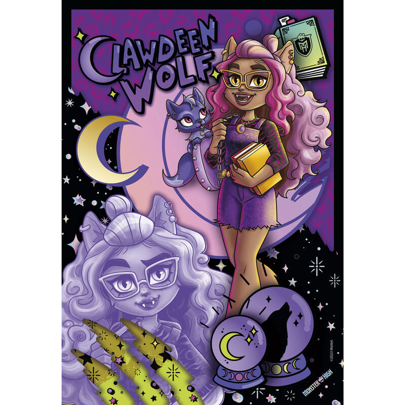 Puzzle Clawdeen Wolf Monster High 150 teilig