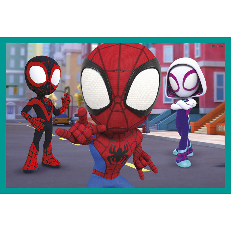 Cube puzzle Spidey et ses amis Marvel (6 pièces)