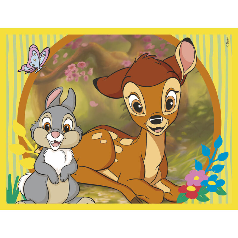 Puzzle cube Bambi Disney 12 pièces