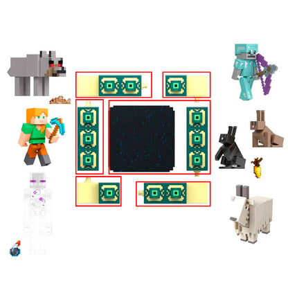Figura do Minecraft de 8 cm sortida