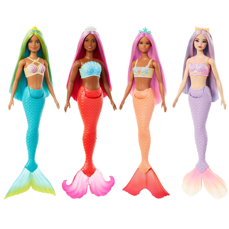 barbie mermaid doll assortment