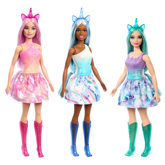 barbie unicorn doll assortment