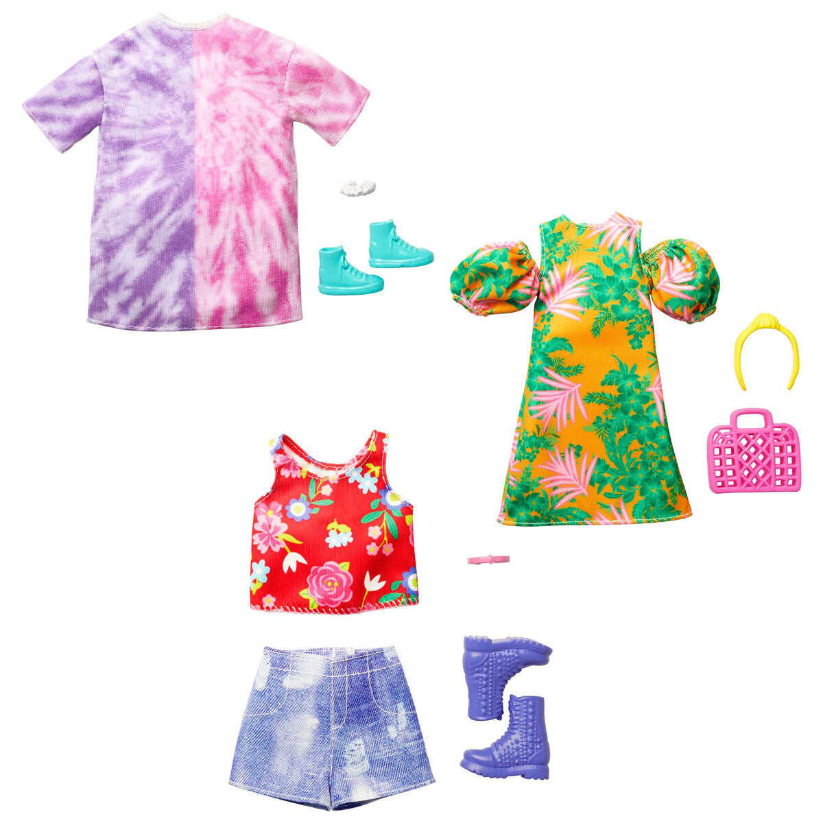 assorted barbie look