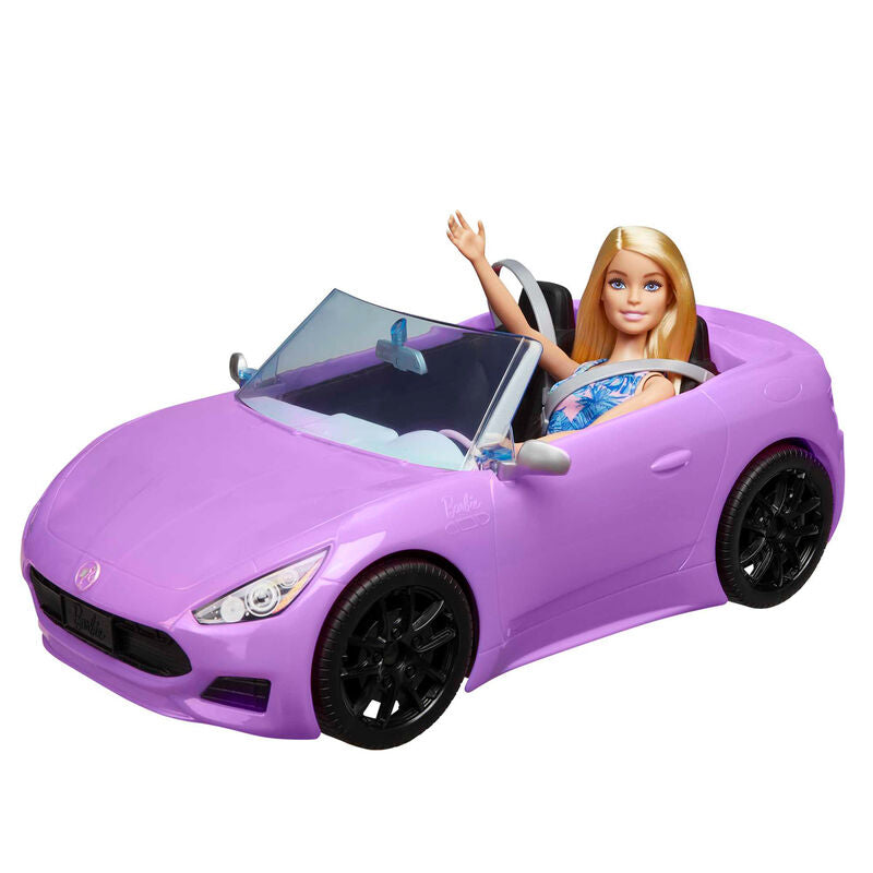 Boneca Barbie + Carro Conversível