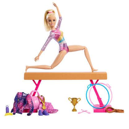 Turnpuppe + Barbie Spielset