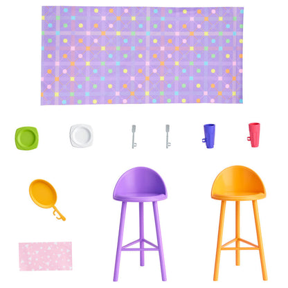Poupée Barbie + Appartement de 4 pièces 65e anniversaire