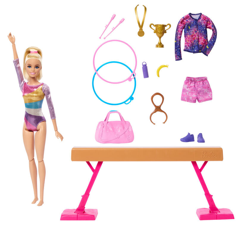 Turnpuppe + Barbie Spielset