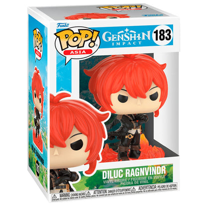 pop figure genshin impact 2 diluc ragnvindr