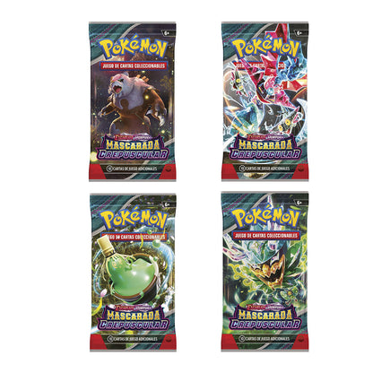 Sobre as cartas: Scarlet e Purple Twilight Masquerade Pokémon Espanhol