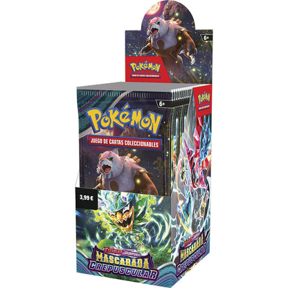 Sobre as cartas: Scarlet e Purple Twilight Masquerade Pokémon Espanhol