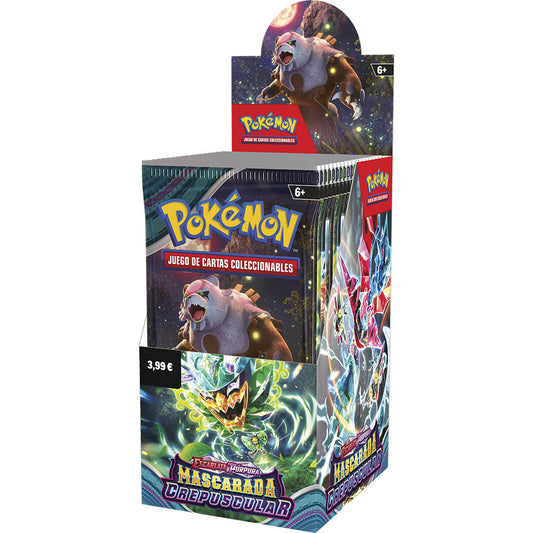 Sobre as cartas: Scarlet e Purple Twilight Masquerade Pokémon Espanhol