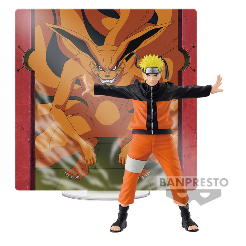 figure uzumaki naruto panel spectacle naruto shippuden 13cm