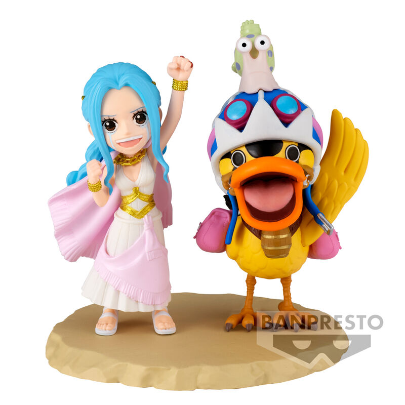 world collectable figure log series nefeltari vivi & karoo one piece 7cm