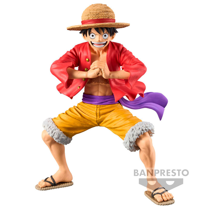 figure monkey d luffy grandista one piece 21cm