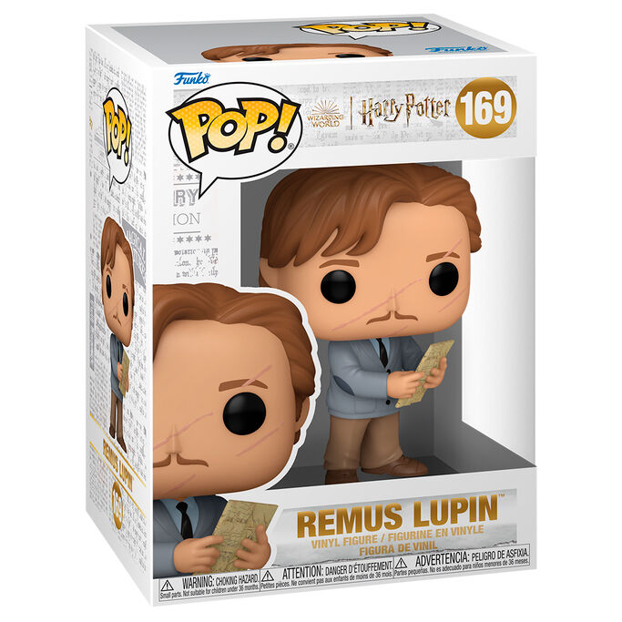 pop figure harry potter and the prisoner of azkaban  remus lupin with map
