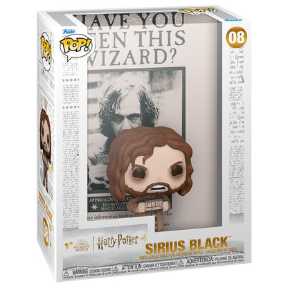 pop figure covers harry potter and the prisoner of azkaban  sirius black