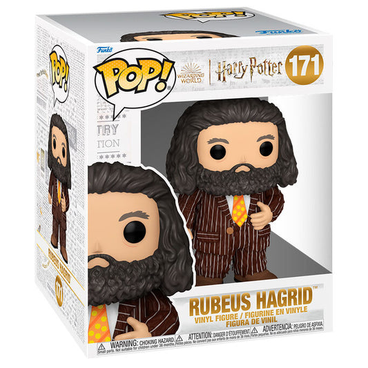 Super Harry Potter and the Prisoner of Azkaban POP Figure Rubeus Hagrid in Animal Pelt Outfit