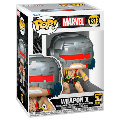 marvel wolverine 50th anniversary pop figure  weapon