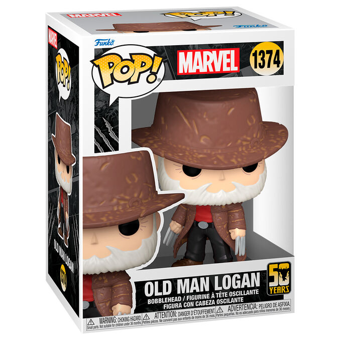 marvel wolverine 50th anniversary pop figure  old man logan