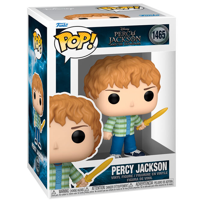 pop figure percy jackson and the olympians  percy jackson with riptide