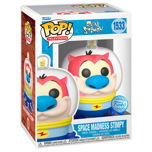 pop figure ren stimpy  space madness stimpy