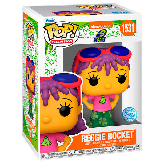 rocket power pop figure  reggie rocket exclusive