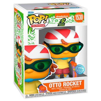 rocket power pop figure  otto rocket exclusive