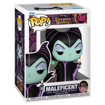sleeping beauty pop figure  maleficent with candle