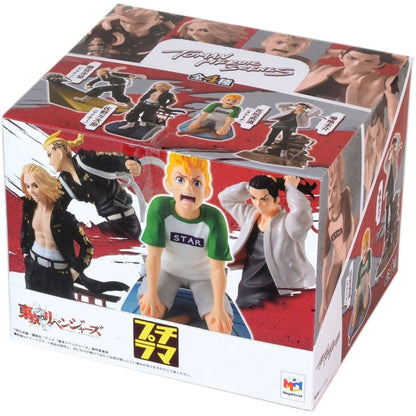Wyświetlacz 4 figurek Petitrama Tokyo Revengers Series Toman Heroic Scenes 8cm