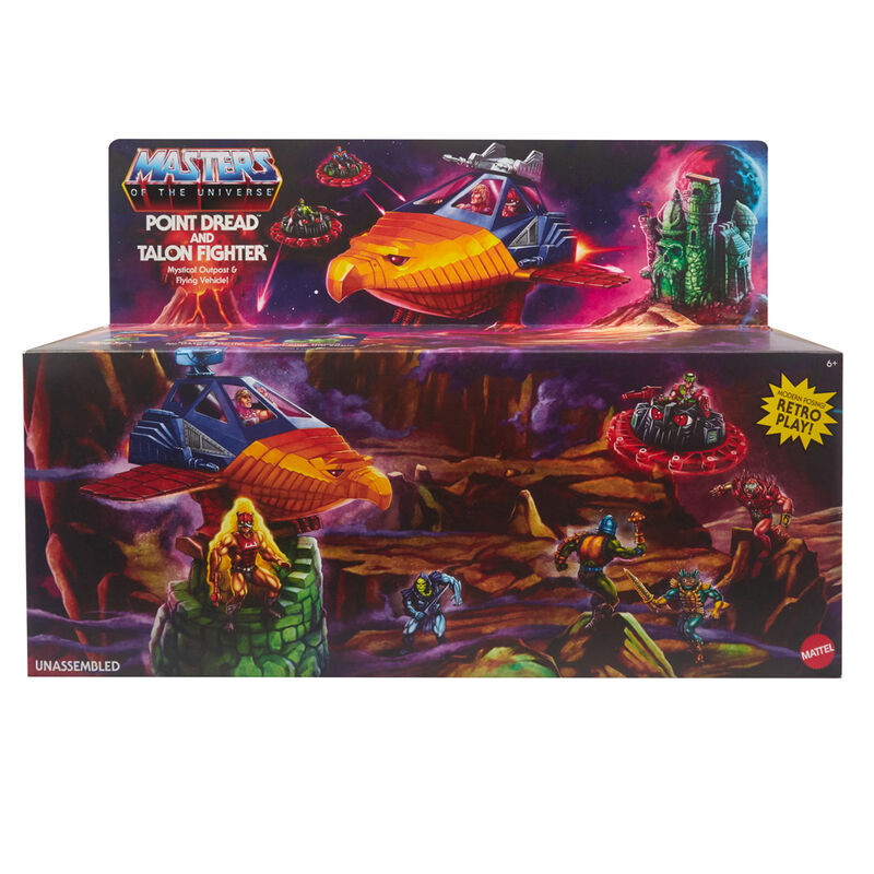 Point Dread i Talon Fighter Pojazd Masters of the Universe