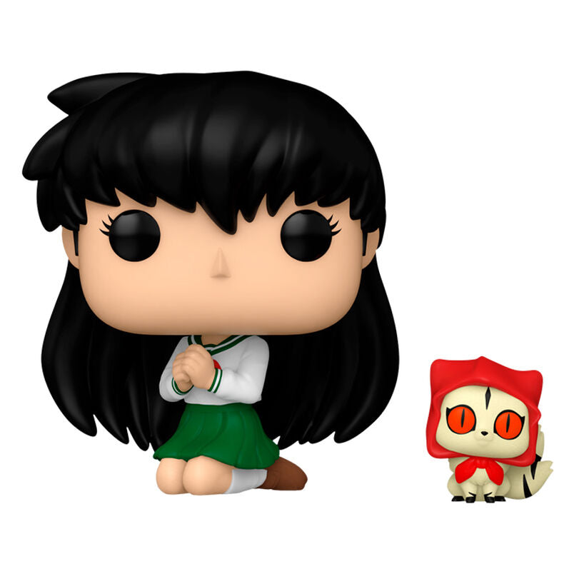 Figura POP Inuyasha Kagome com Kirara
