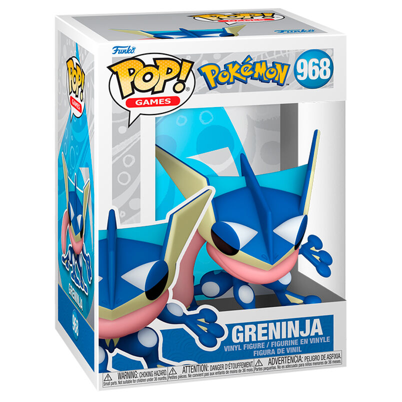 pokemon greninja pop figure