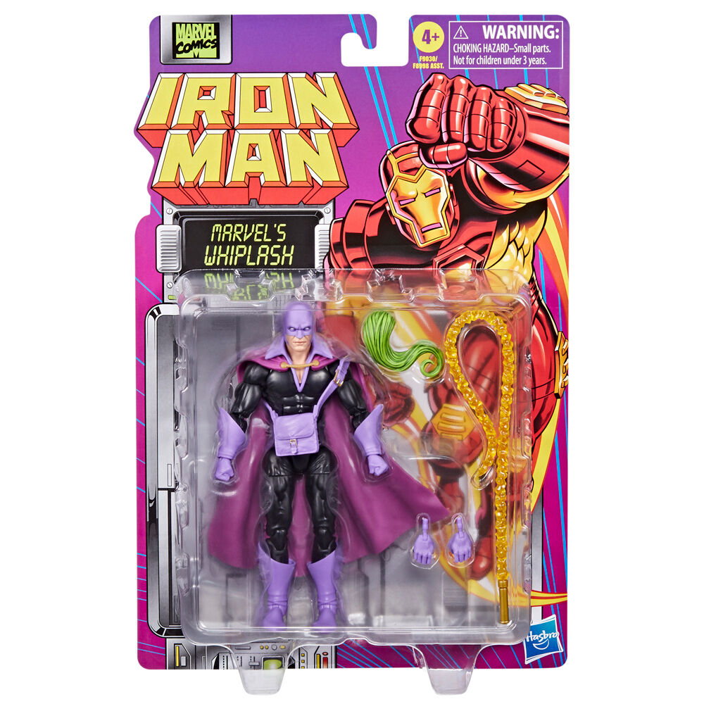 Action figure Marvel Whiplash Iron Man alta 15 cm