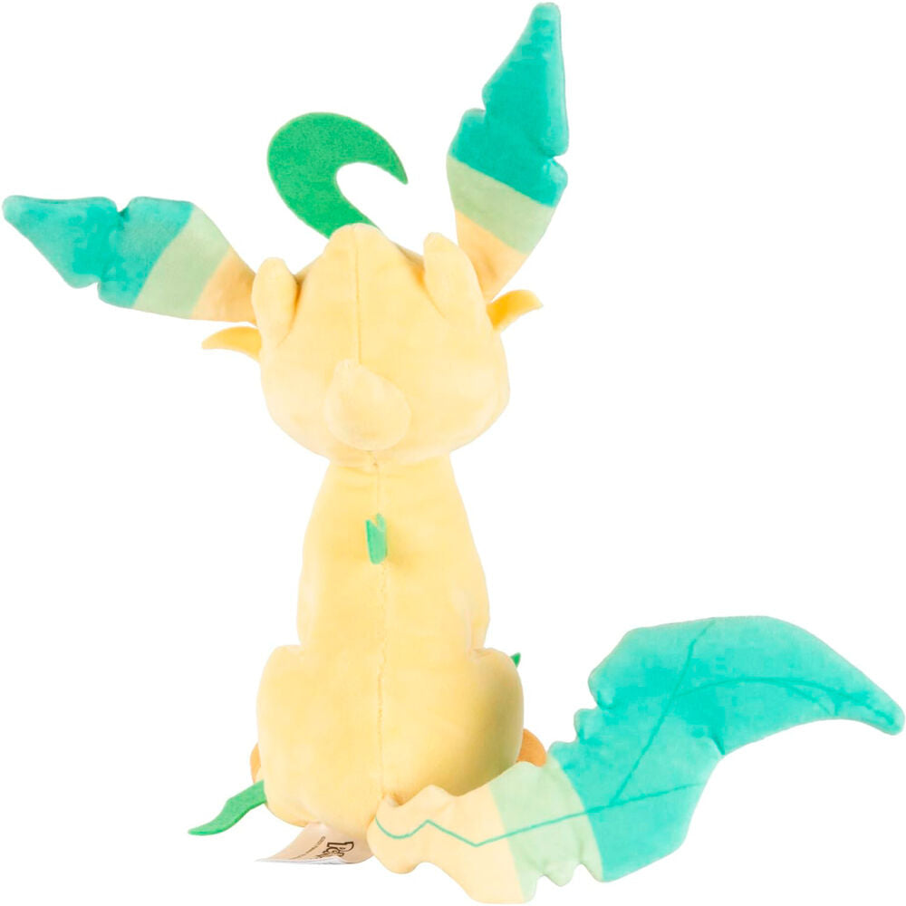 Pelúcia Leafeon Pokémon de 23 cm