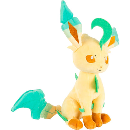 Pelúcia Leafeon Pokémon de 23 cm