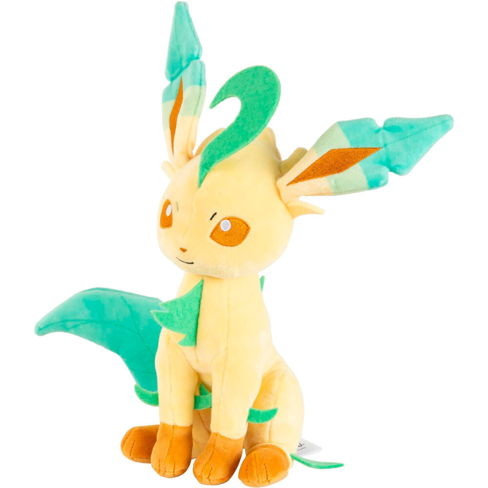 Pelúcia Leafeon Pokémon de 23 cm