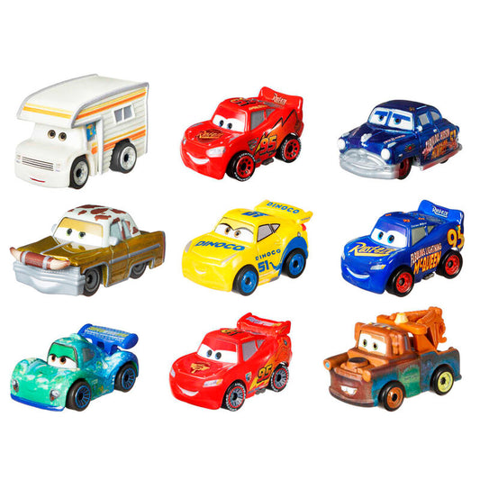 blister pack of 3 disney pixar cars assorted cars