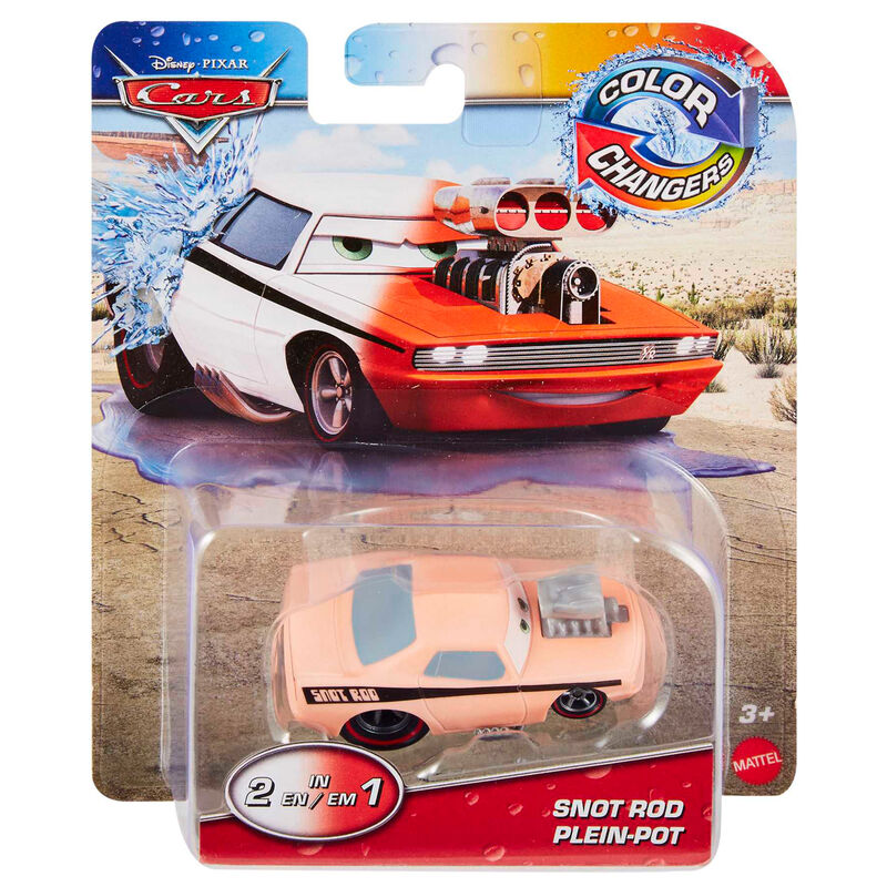 Conjunto de carros Disney Pixar Cars que mudam de cor