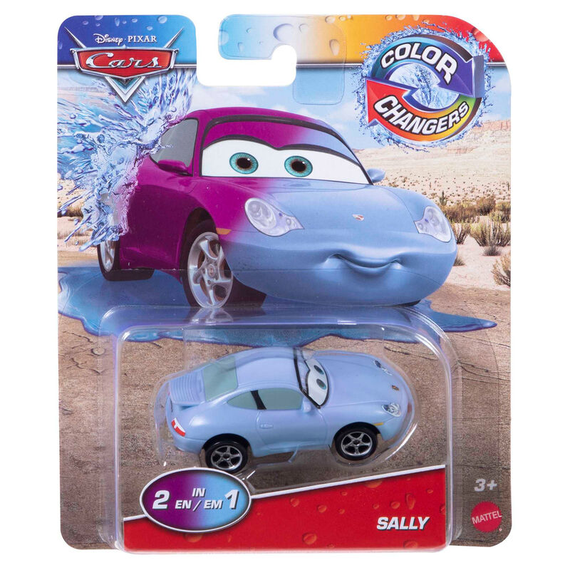 Conjunto de carros Disney Pixar Cars que mudam de cor