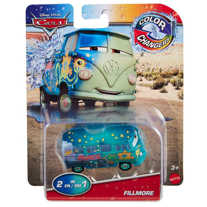 Conjunto de carros Disney Pixar Cars que mudam de cor