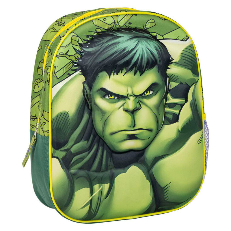 3d hulk backpack the avengers marvel 31cm